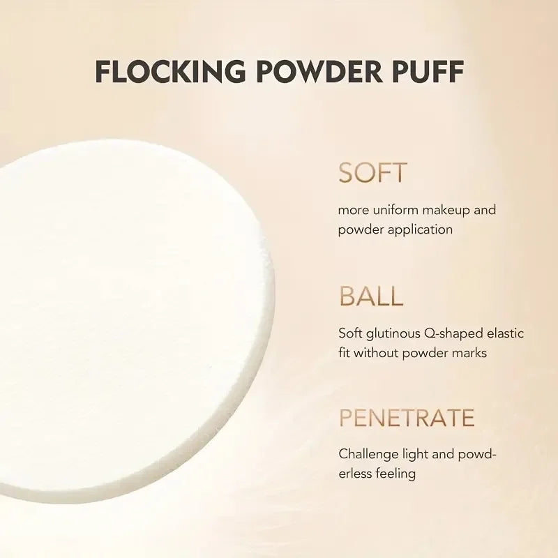 SADOER 3-Color Mineral Pressed Powder – Oil Control Concealer