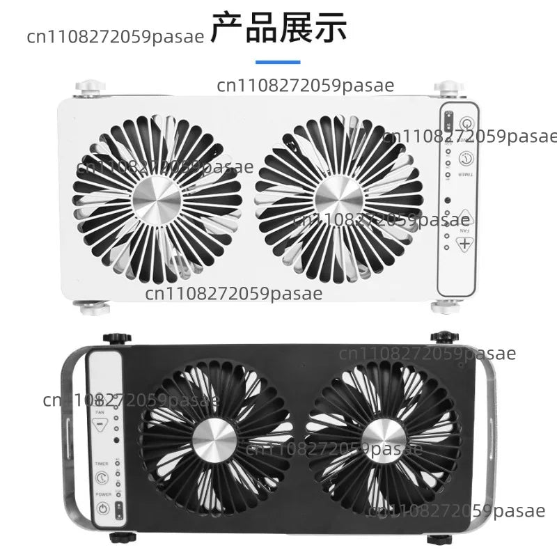 12V RV Roof Ventilation Fan – Dual Row, 3M Cable & Switch