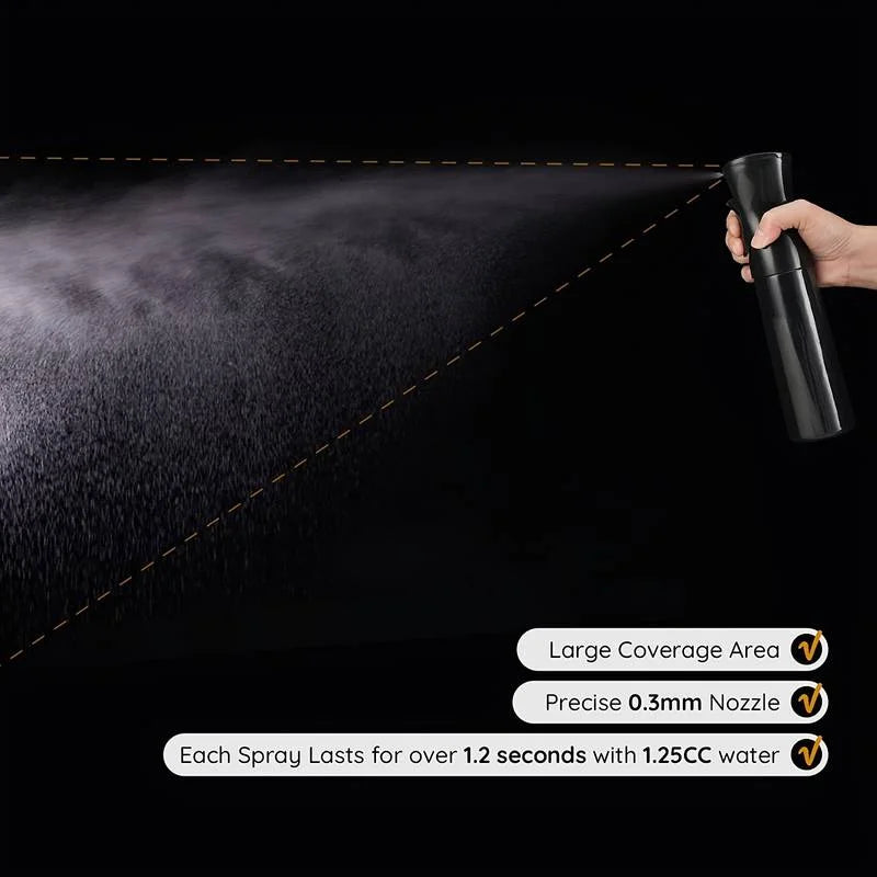 200ml Fine Mist Spray Bottle – Salon, Hair & Makeup Atomizer