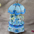 Music Box Carousel Crystal Ball Children's Birthday Girls Girlfriends