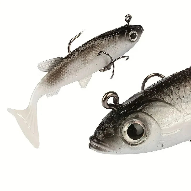 Soft Fishing Lure Kit 5–10 Pcs | 8cm 14g Artificial Bait