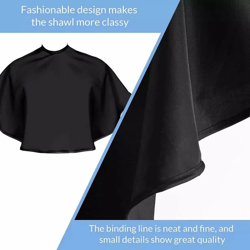 Waterproof Barber Cape – Salon Hair Cutting & Dyeing Wrap