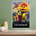 H.R. Pufnstuf Classic TV Show Metal Poster Sign | Retro Décor