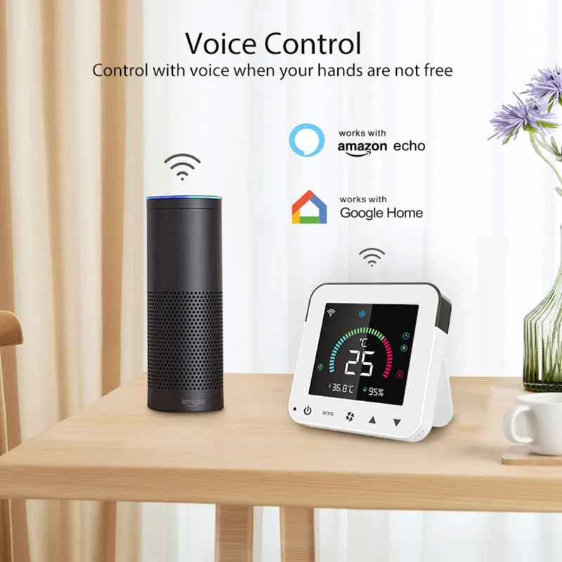 Tuya Wifi Smart Air Conditioner Controller Temperature Humidity