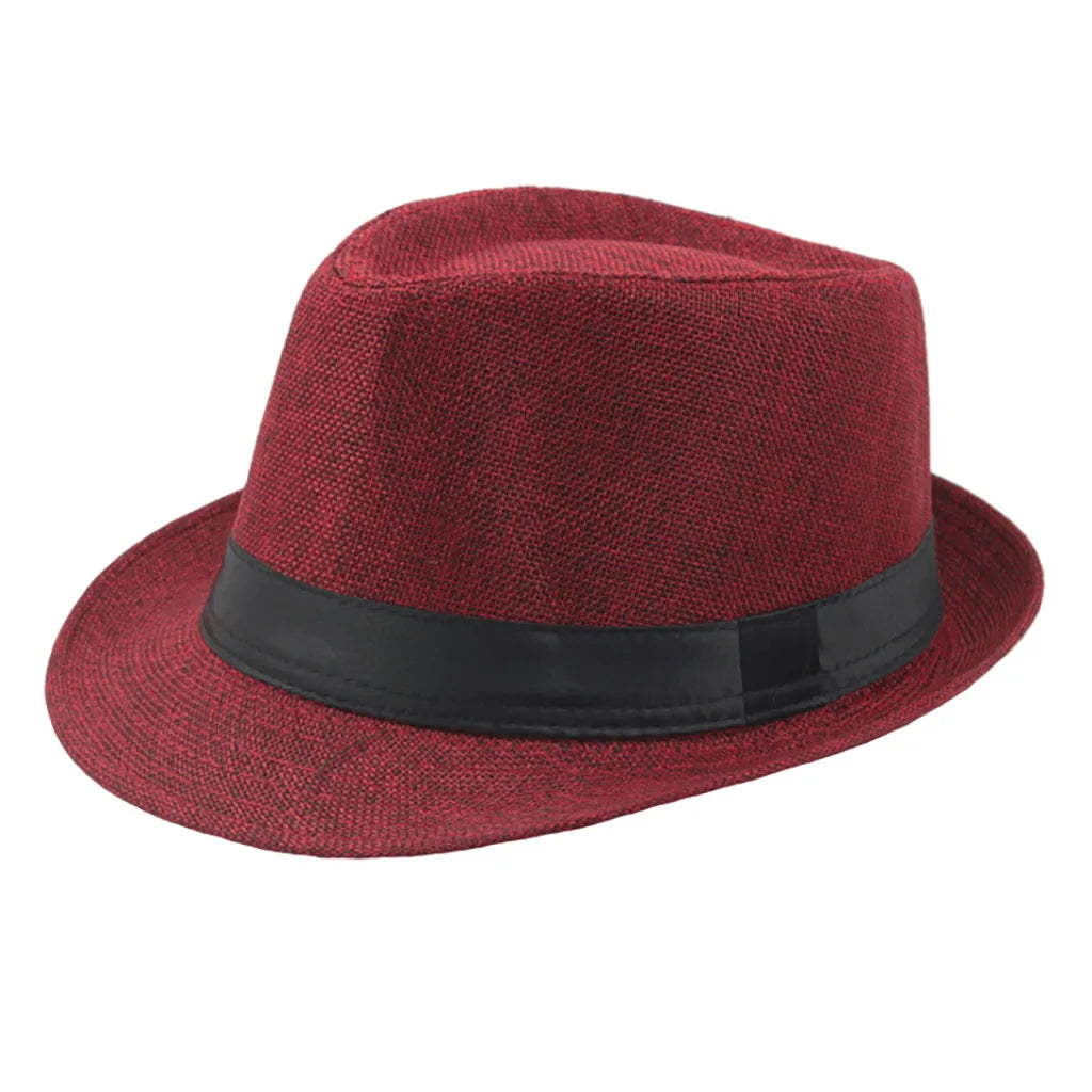 Breathable Jazz Hat – Cuban Cap, Panama Fedora & Cycling Cap