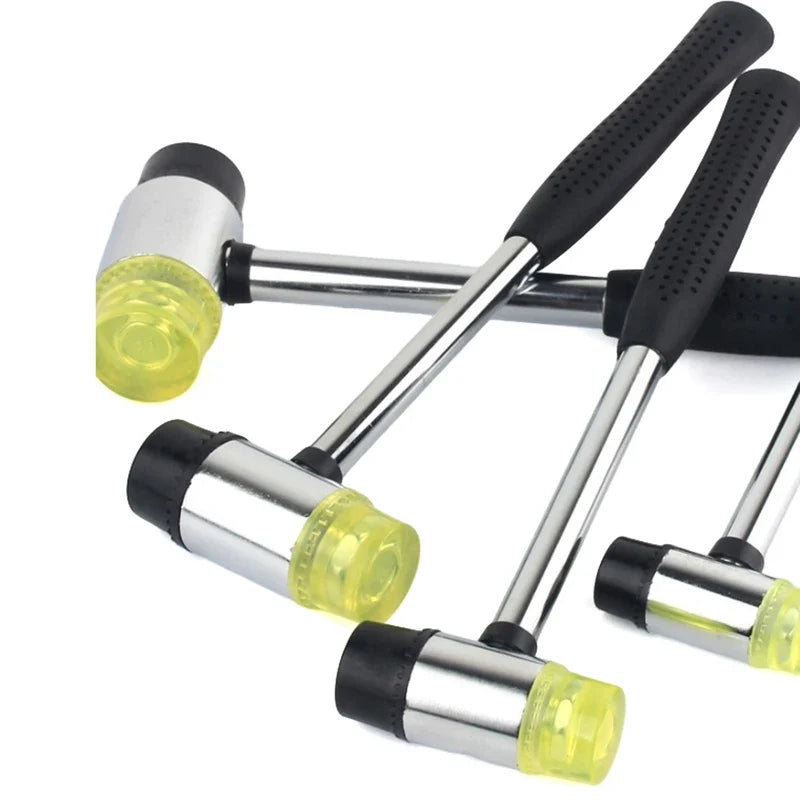 Double Face Rubber Hammer Heads 25–45mm | Replacement Pair