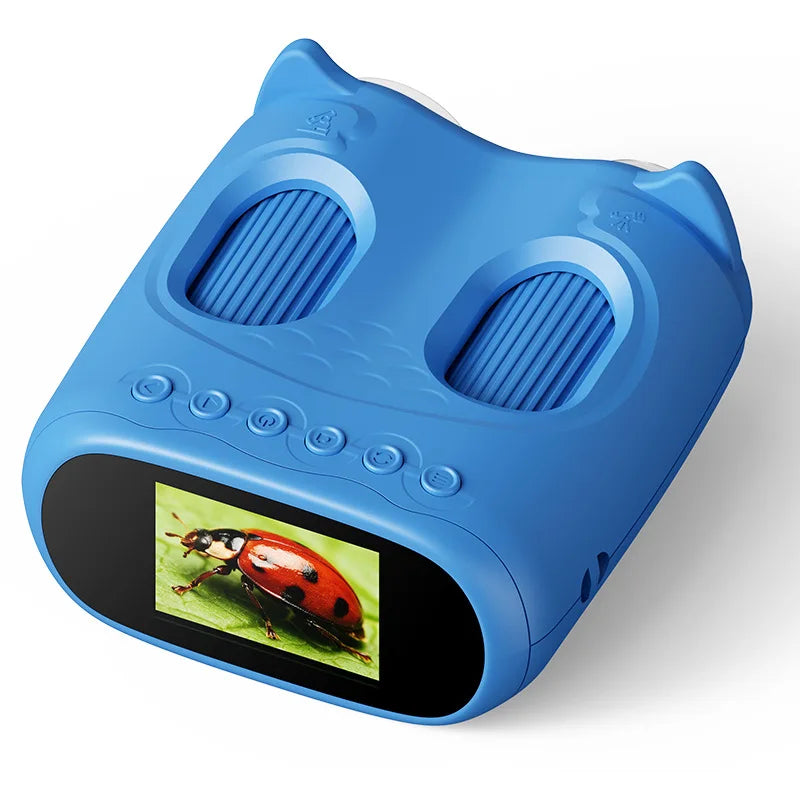 Kids 2-in-1 Microscope & Binoculars Toy – 1000X Magnification