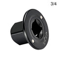 4-Piece Low-Profile Impact Socket Adapter Set | 1/4 to 1" Drive
