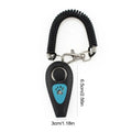 Dog Training Clicker 1 Pet Whistle Behavior Aid Wrist Strap Silent