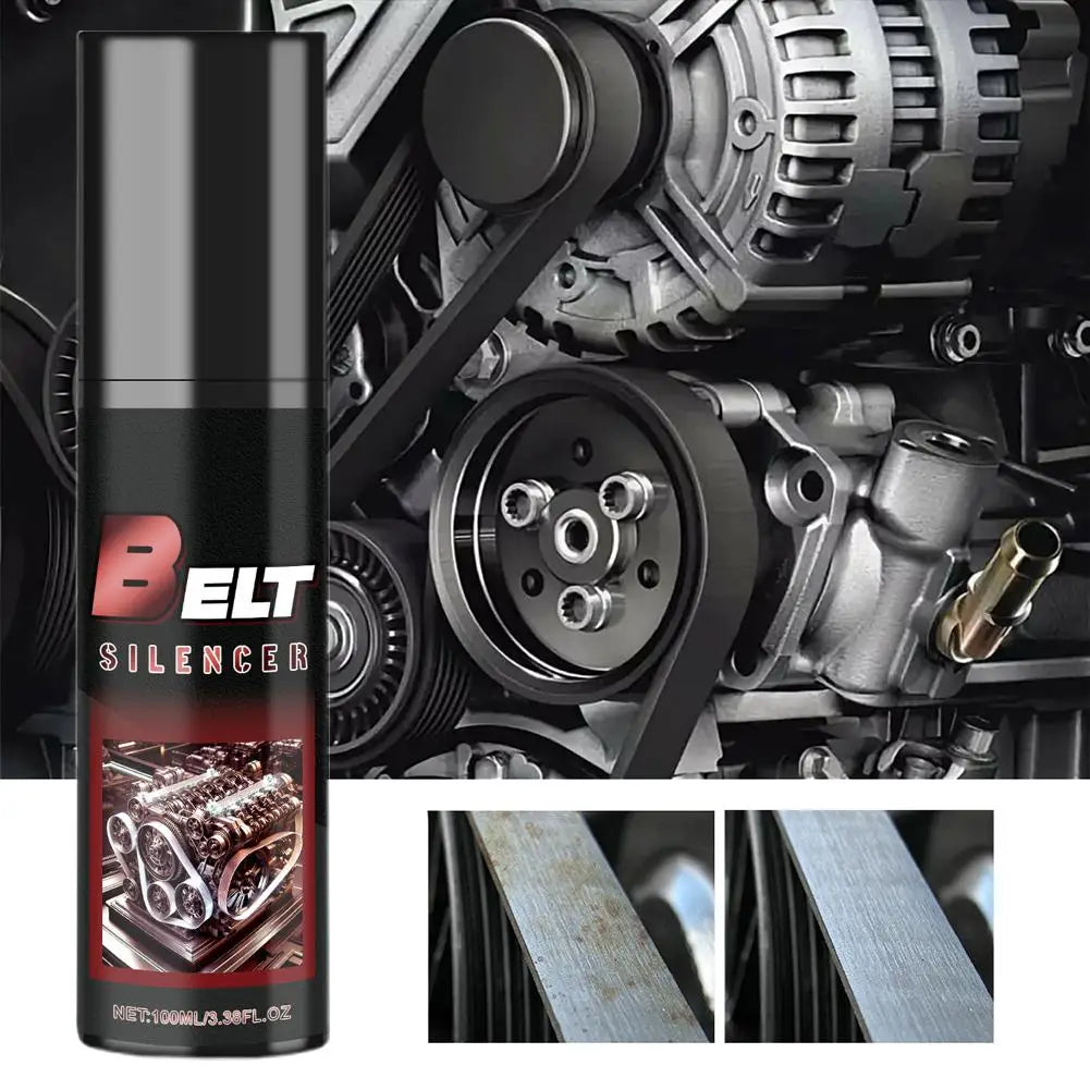 Car Engine Belt Silencer Spray | Belt Lubricant & Conditioner