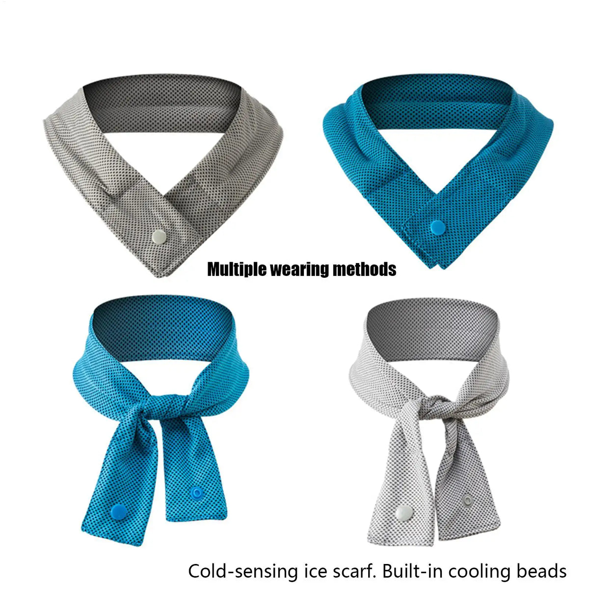 Cooling Neck Towel – Sport Scarf, Headband & Bandana