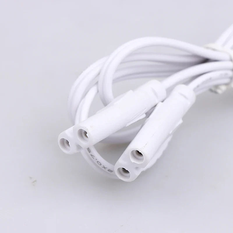 Flexible LED Tube Connector Cable – T4 T5 T8 2-Pin Link Cord