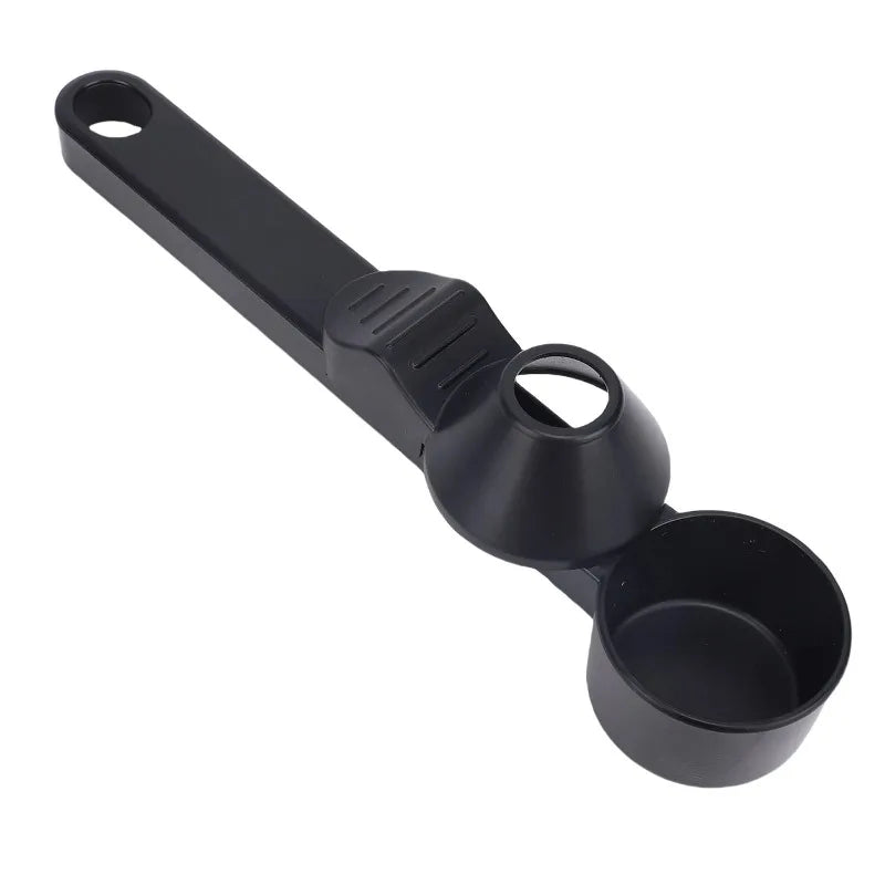 Coffee Scoop Funnel for Reusable Pods – 2 Tbsp Measuring Spoon