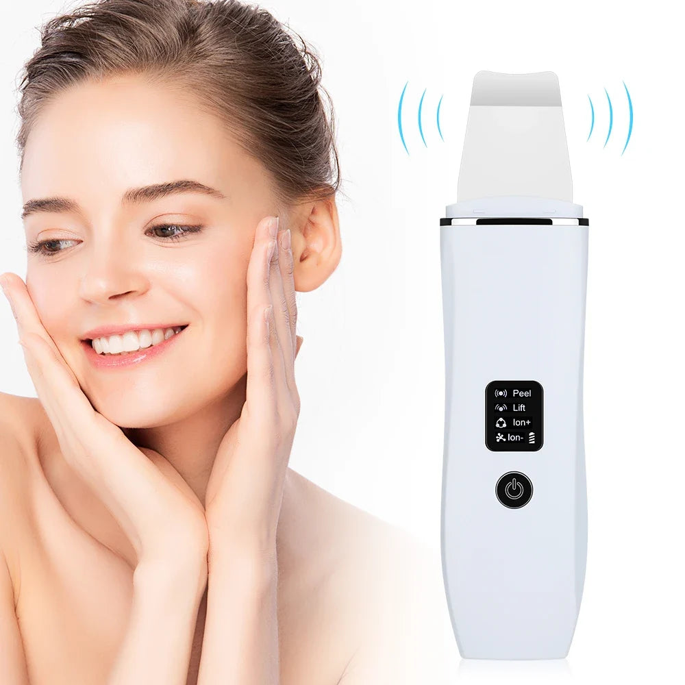 Ultrasonic Skin Scrubber – Blackhead Remover & Pore Cleaner