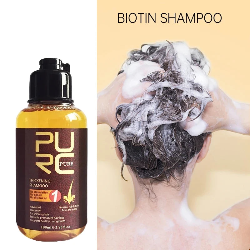 PURC Ginger Hair Growth Shampoo – Thickening & Nourishing 100ml