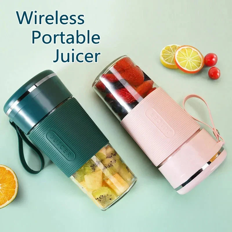 Portable USB Rechargeable Mini Blender & Smoothie Juicer