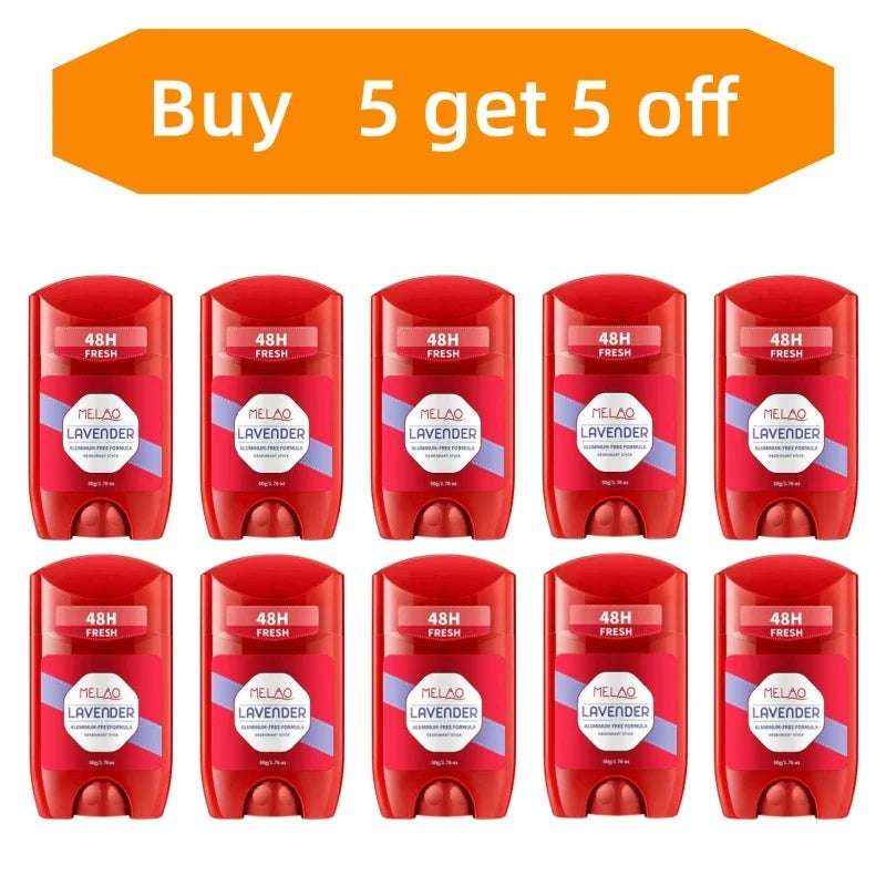 Lavender Antiperspirant Deodorant 50g – Unisex Long-Lasting