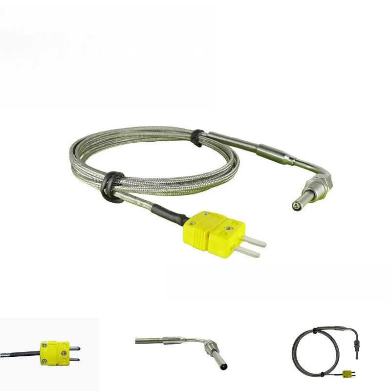 K-Type Thermocouple Probe 1M | 1250°C Stainless Steel EGT Sensor