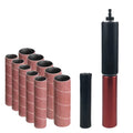 Rubber Drum Sanding Kit for Drills – Wood Metal Glass Stone