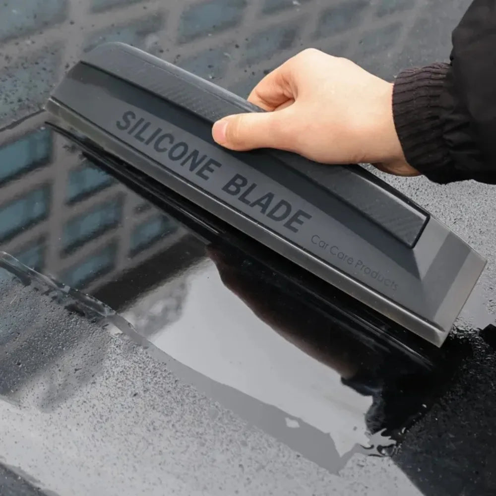 Soft Silicone Squeegee – Non-Scratch Car Window Wiper Blade