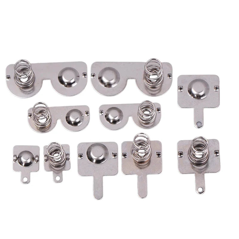 Spring Sheet AA AAA Contact Battery Box Positive Negative Sheets DIY