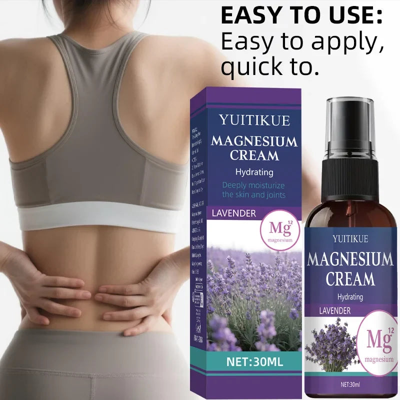 YUITIKUE Magnesium Spray 30ml – Lavender & Hyaluronic Acid Mist
