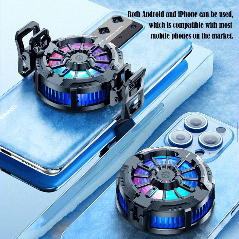 Phone Cooling Fan Mobile Radiator Cooler Games Water