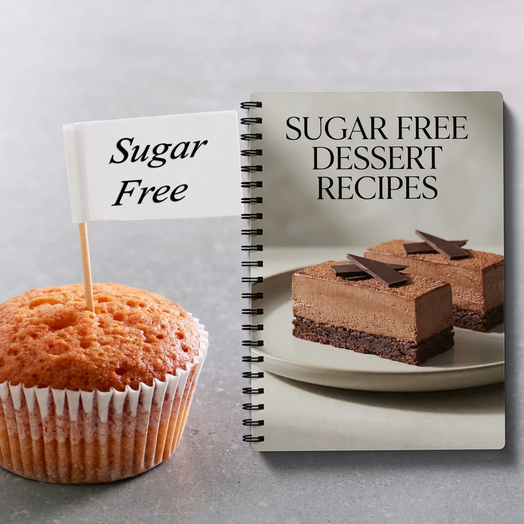Sugar Dessert Recipes Notebook Guilt-free Healthy Sweet Supports