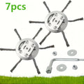 Steel Wire Wheel Head Grass Trimmer Universal Weeding Brush Courtyard
