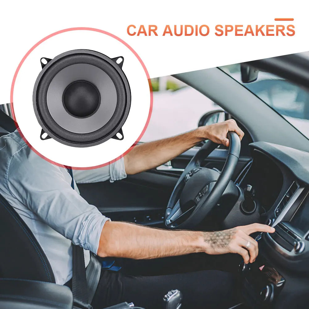 4 5 Car Speakers 600W 2-Way Vehicle Door Auto Audio Music Stereo
