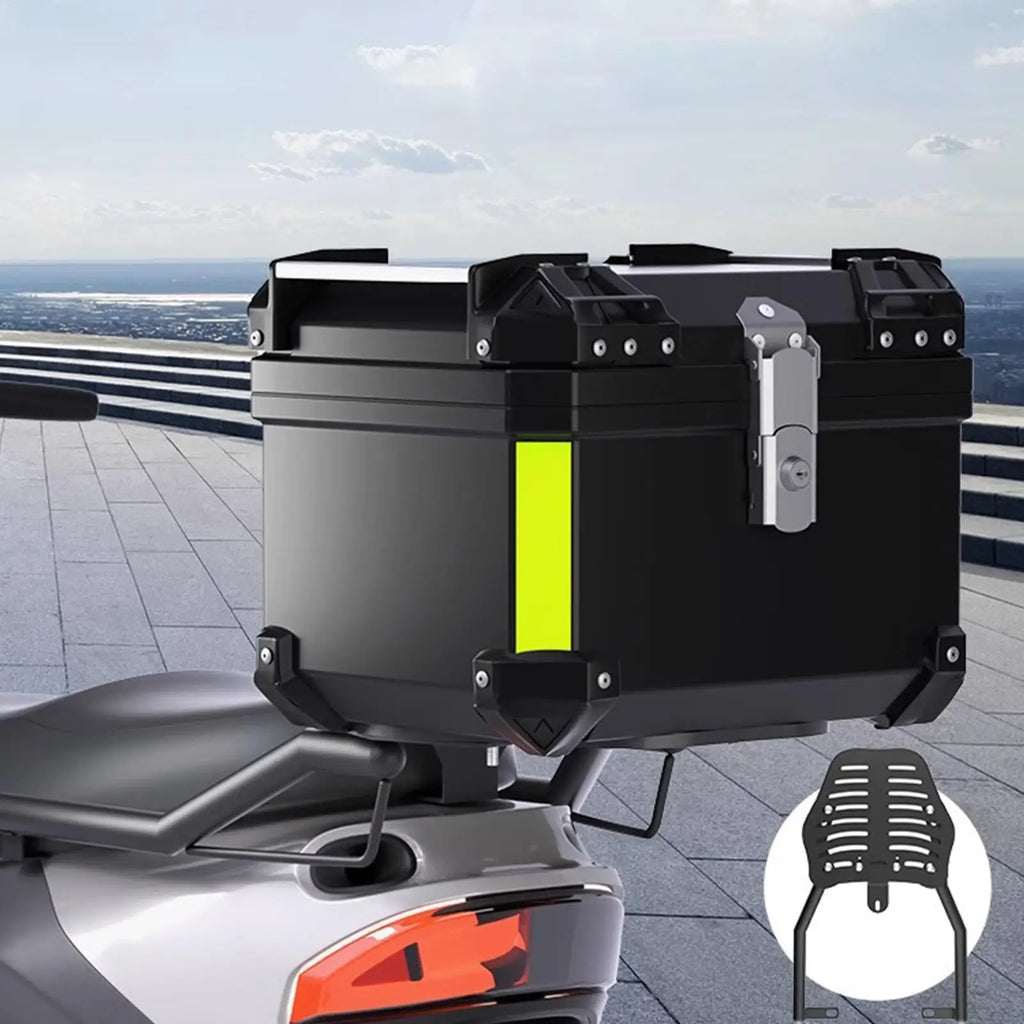 Adjustable Motorcycle Tour Pack Luggage Rack – Stainless Steel