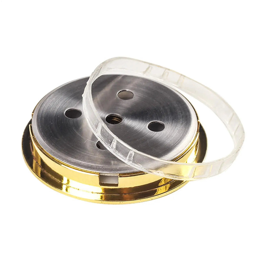 Analog Hygrometer Gold Frame | Humidor Humidity Gauge