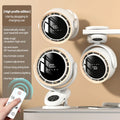 Rechargeable Desktop Clip Fan 4000mAh – Remote & Night Light