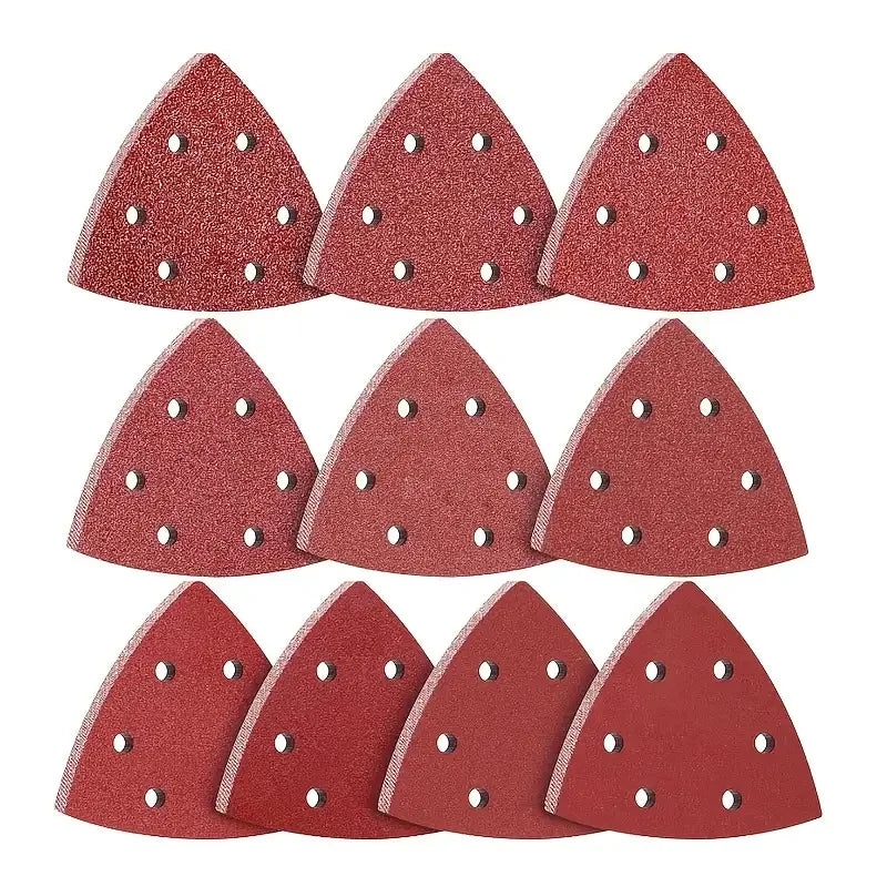 20 6-hole Triangular Polishing Pad Suitable Gypsum Other Surfaces