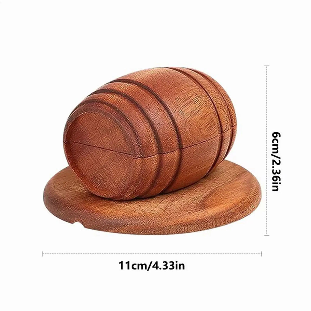 Wooden Whiskey Smoker & Cocktail Spirits Infuser Bar Tool