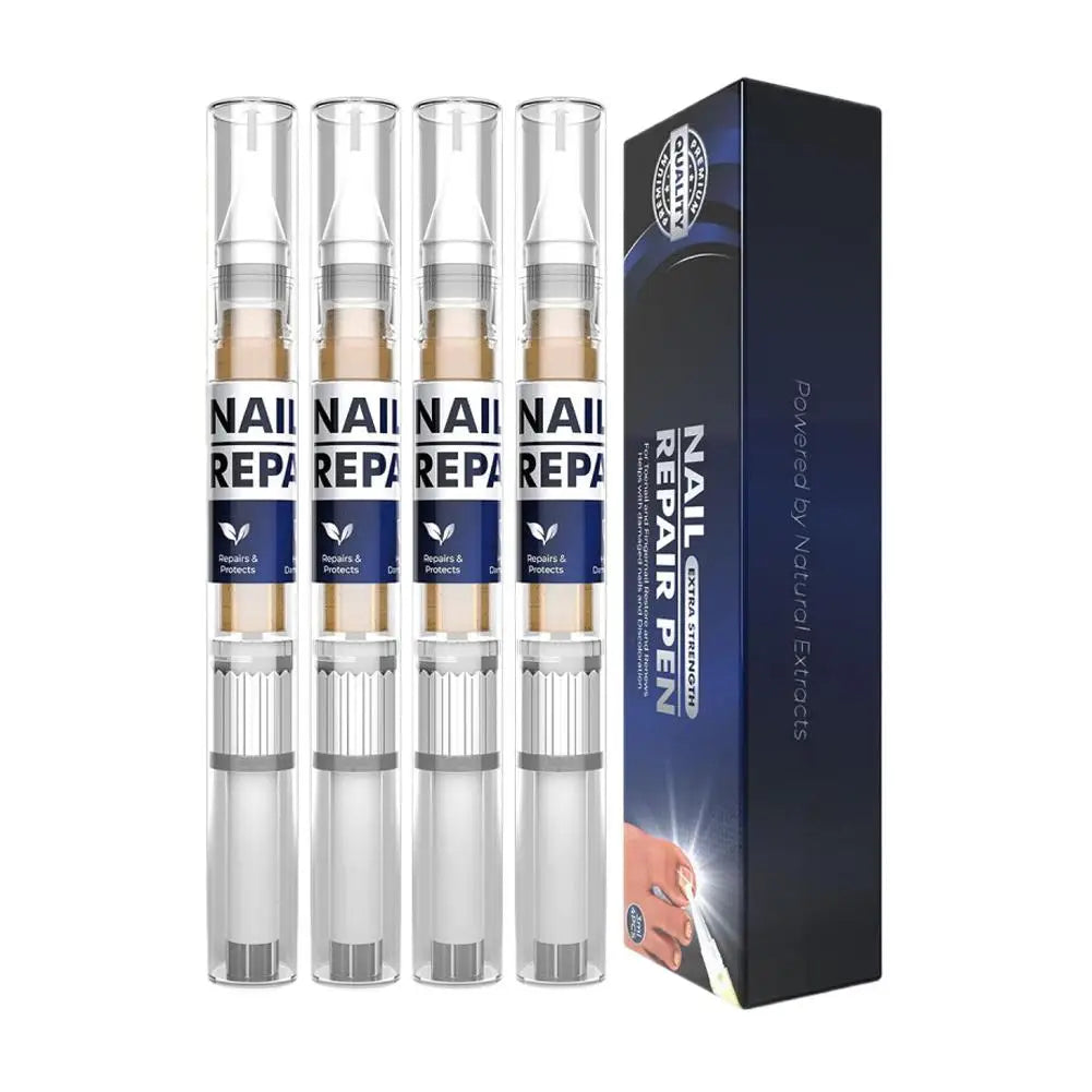 Nail Repair Essence Pen Set 4 Pcs – Undecylenic Acid Formula