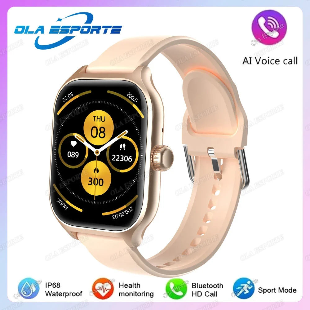 Smart Watch Bluetooth Talk Tracking Heart Rate Sleep Monitor