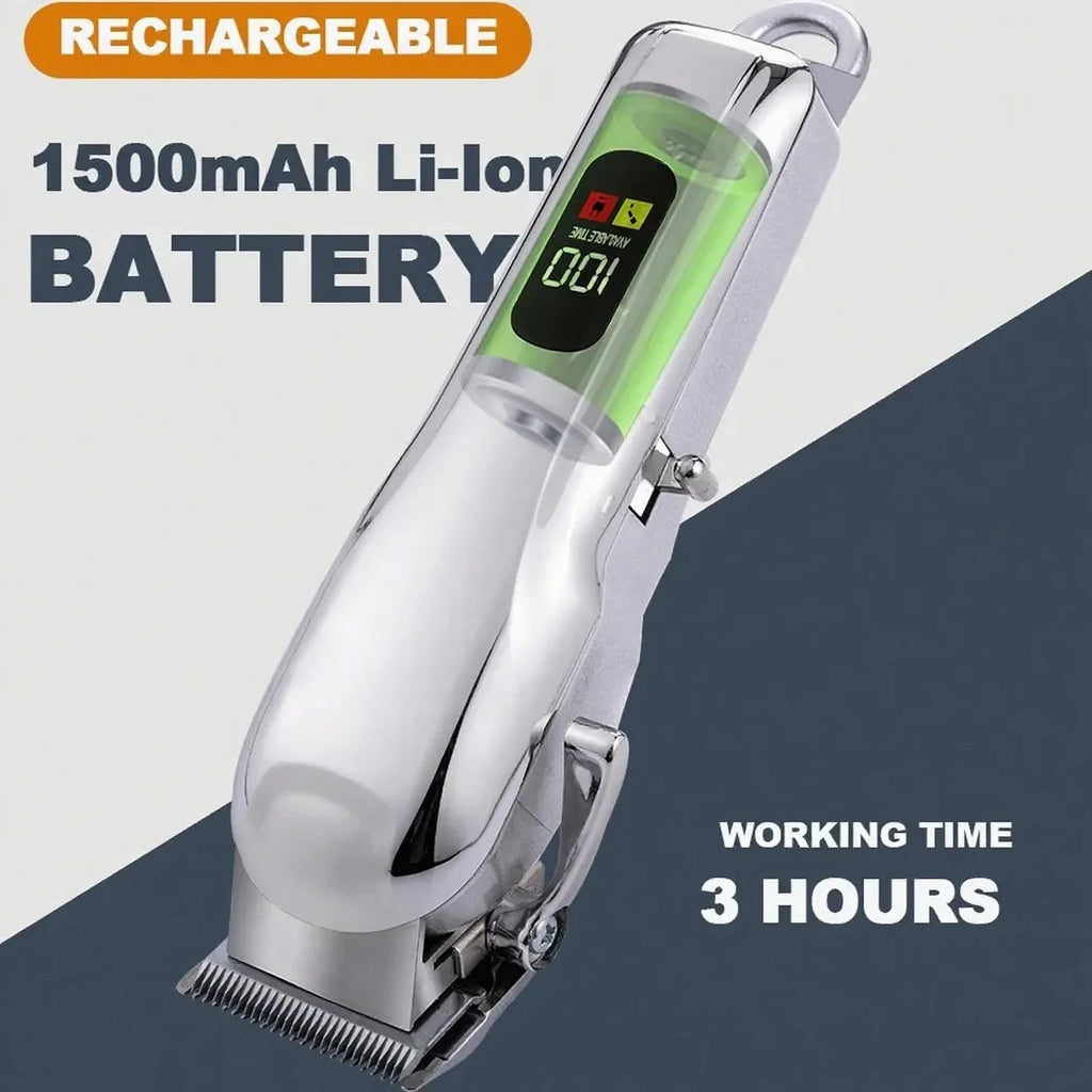Cordless Low-Noise Professional Dog Grooming Clipper