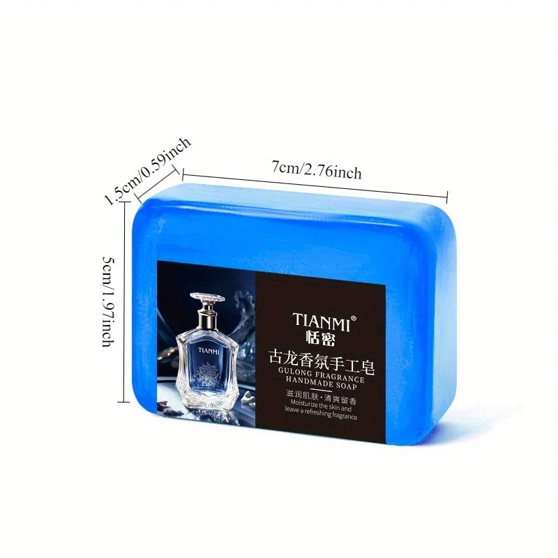Men's 3-in-1 Handmade Soap Bar Set of 5 – Face, Hair & Body