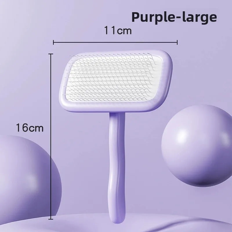 Stainless Steel Pet Grooming Brush for Dogs & Cats