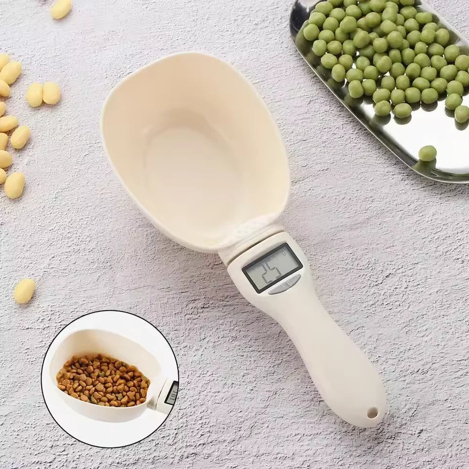 Pet Food Electronic Spoon Scale 800g – Dogs, Cats & Kitchen