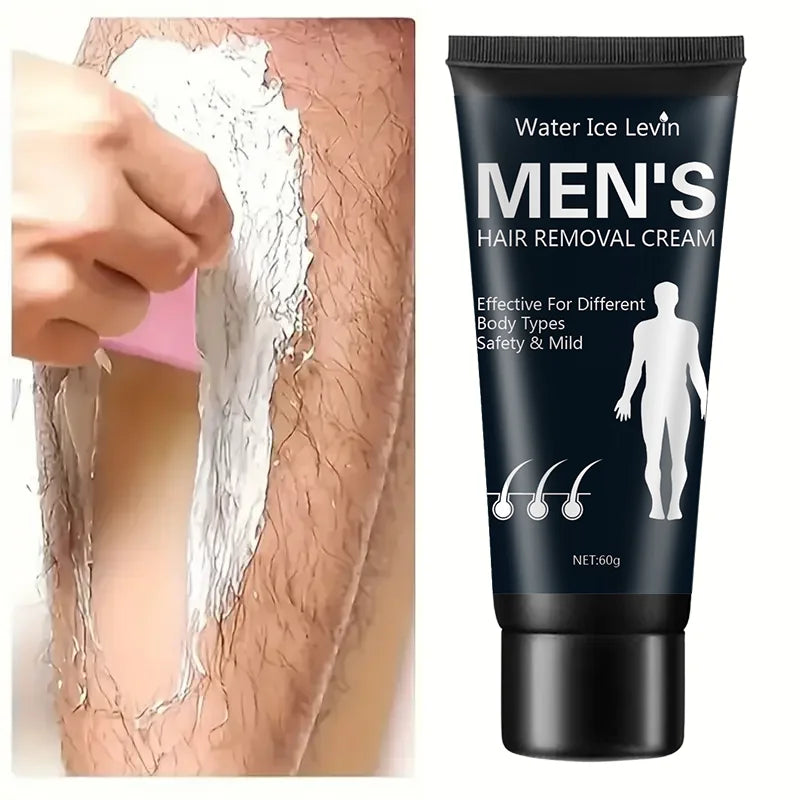 Hair Removal Cream – 5-Min Full Body, Moisturizing, Hypoallergenic