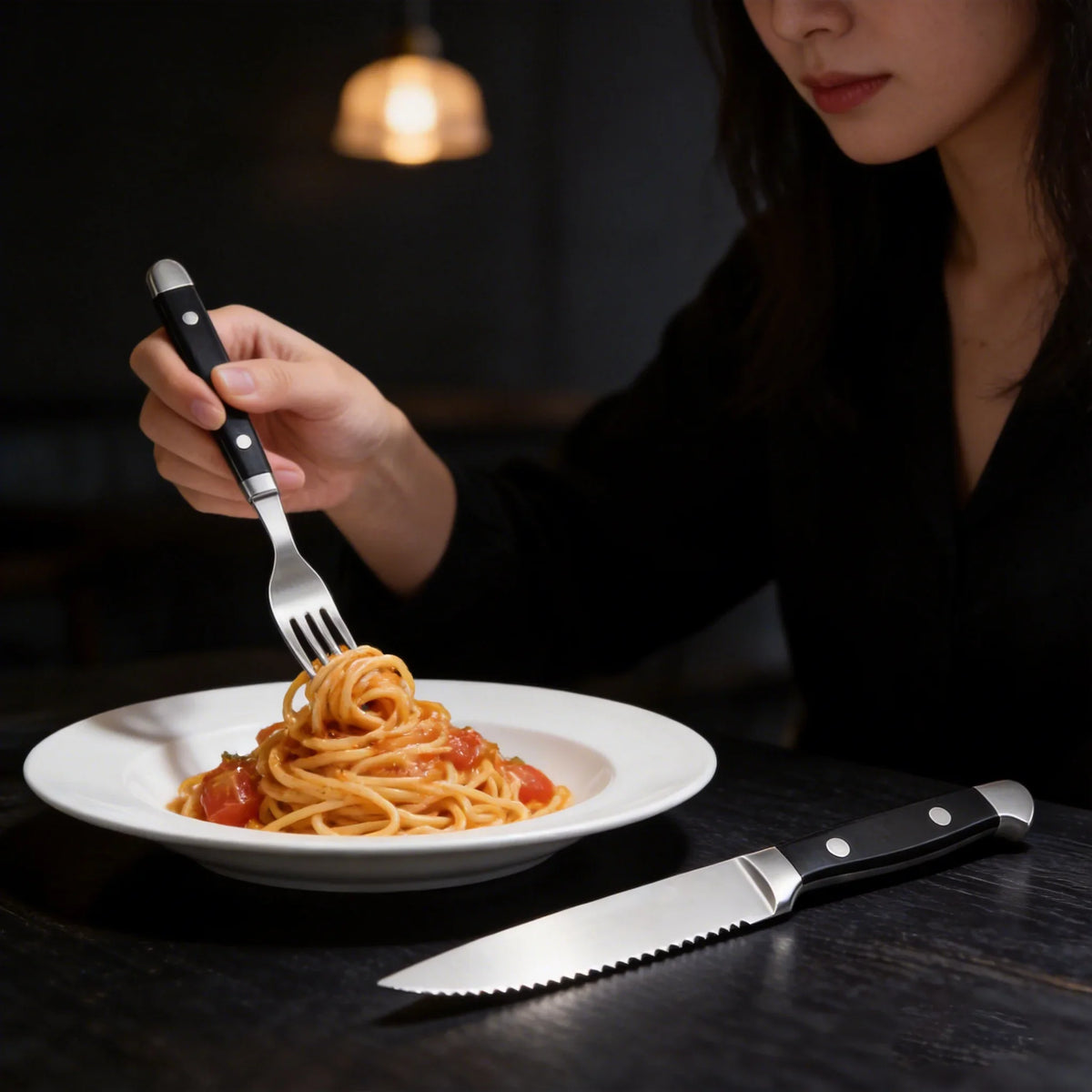 Stainless Steel Steak Knife & Fork Set – 1–8 Piece Sets