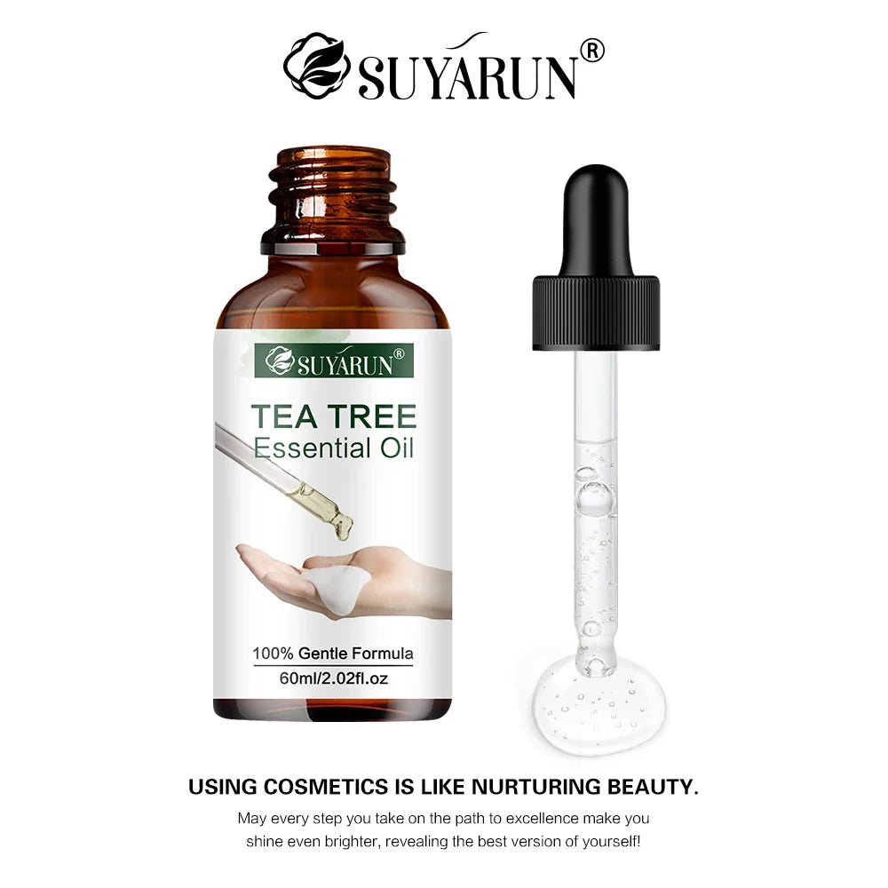 SUYARUN Tea Tree Oil Face Serum – Hydrating & Clarifying