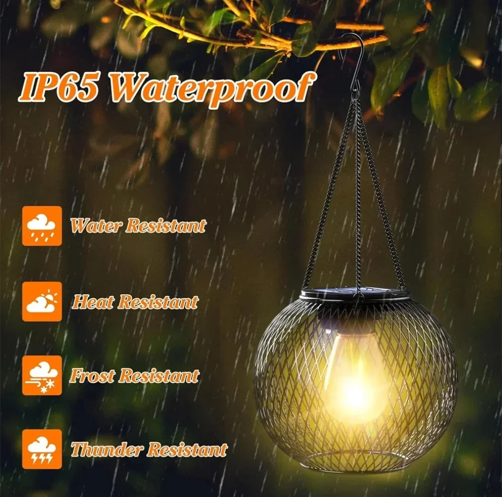 Solar Hanging Lantern – Waterproof Outdoor Garden Light