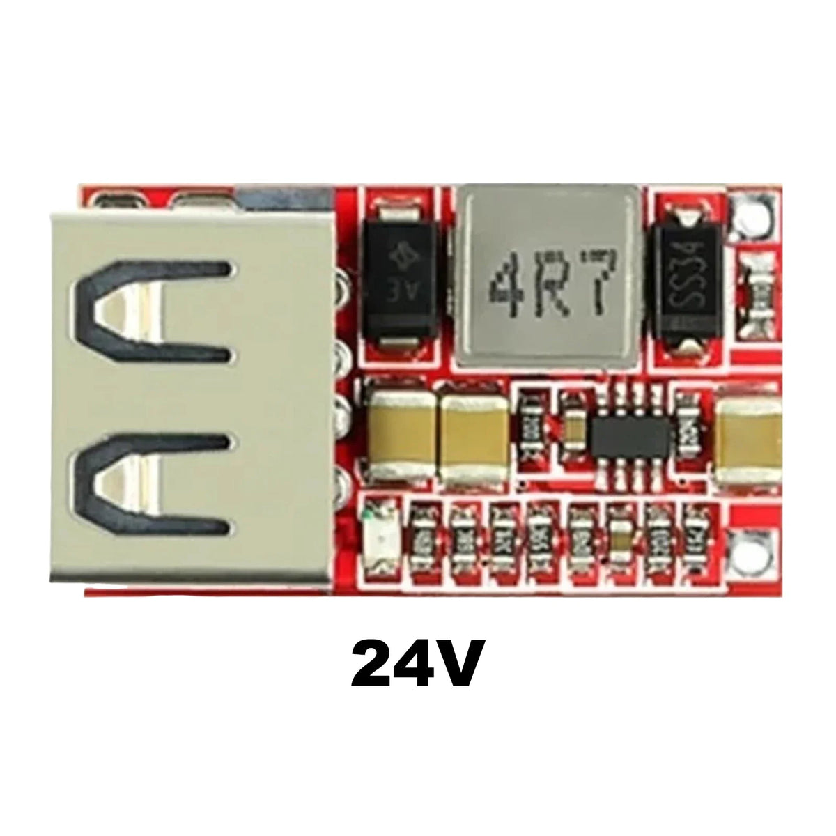 DC-DC Step-down Module USB-A 6-24V 5V3A USB Step Down Output Charger