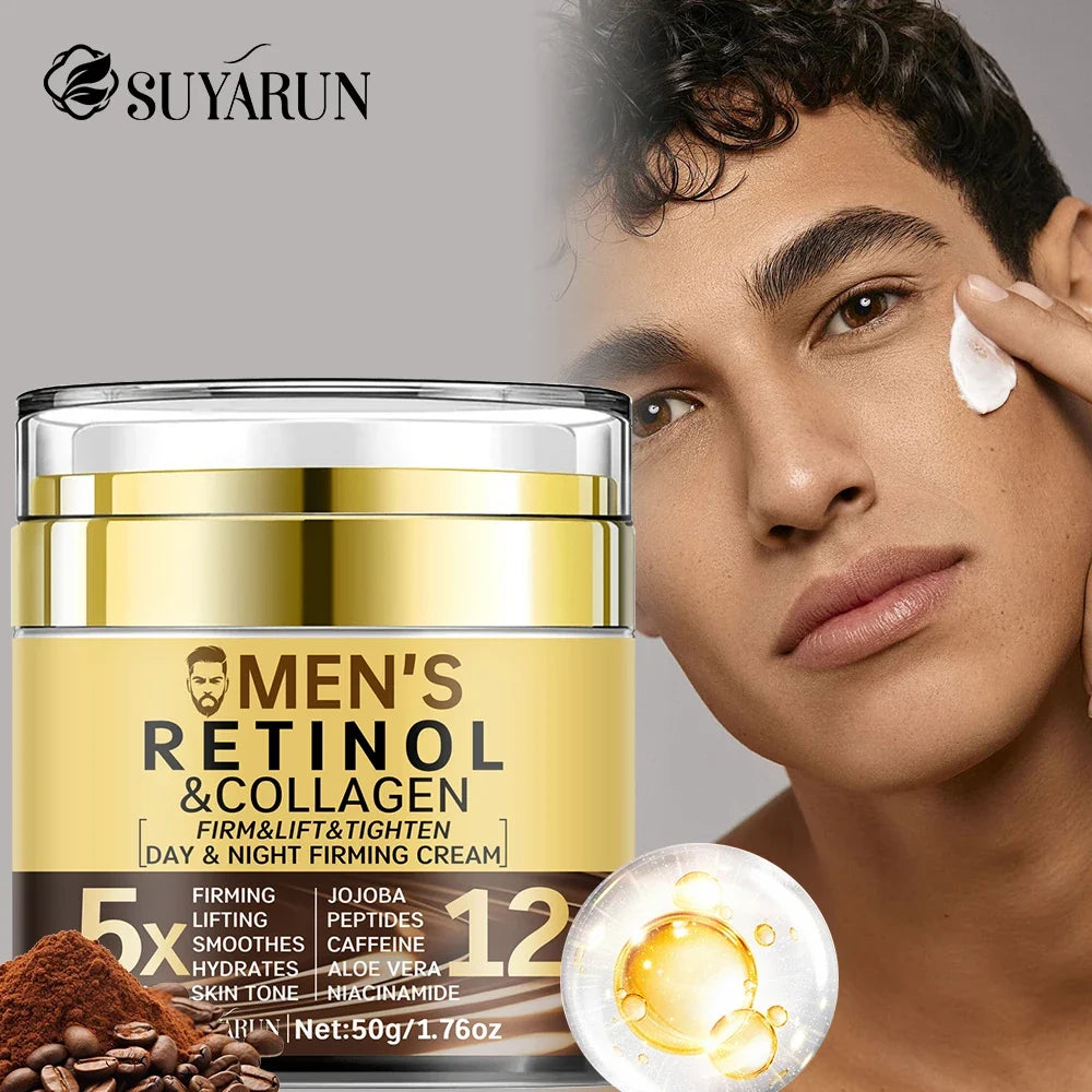 SUYARUN Men's Face Cream – Firming, Hydrating & SPF 20