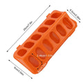 12-Hole Spill-Proof Poultry Feeder for Chicks, Ducks & Birds