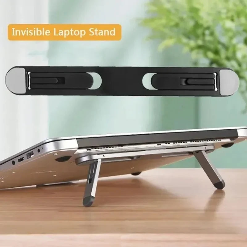 Foldable Laptop Stand Riser | Portable Anti-Slip Notebook Holder
