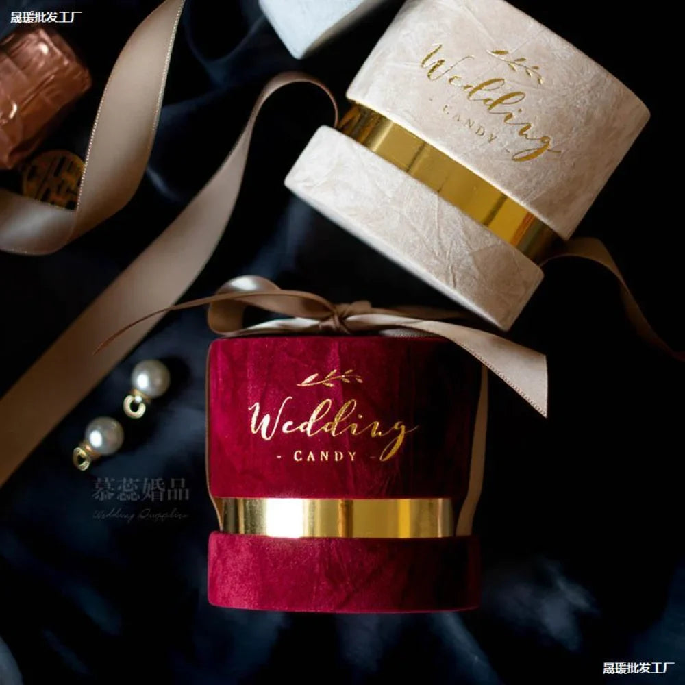 Velvet Candy Box Reusable Packaging Wedding Versatile Ins Bag